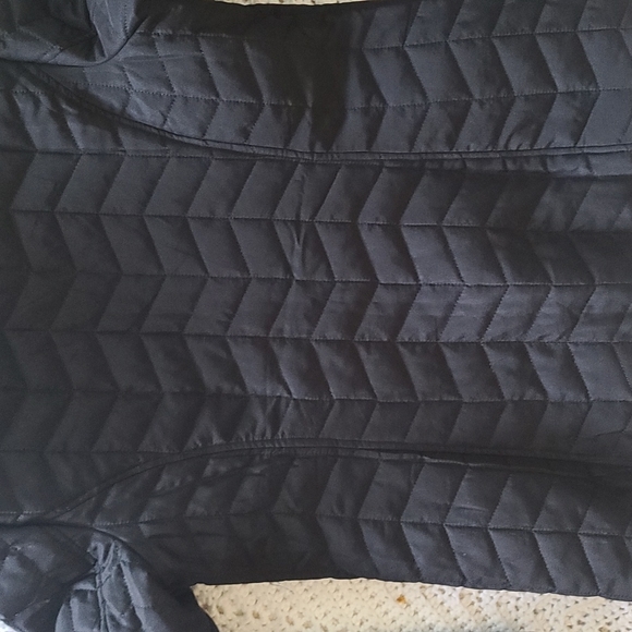 Black lightweight quilted coat Christopher & Banks medium - Picture 7 of 10